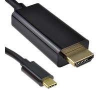 USB 3.1 Type C to HDMI Lead 4K 60Hz UHD Cable Adapter Black 3m