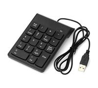 Kenable Usb Numeric Keypad With 18 Keys With Smart Num Lock For Laptops Black
