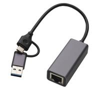 Kenable Usb To Ethernet 2.5Gbe Usb 3.2 Type C And Usb A Rj45 Lan Network Adapter Nic