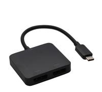 Kenable Usb Type C To Dual Displayport V1.2 Mst Adapter 4K 60Hz 2 X Monitors Tvs
