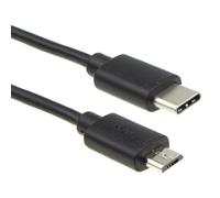 kenable USB Type C to Micro B Cable USB 2.0 Data Sync Charge Lead for Mobile Phone Tablet to Laptop MacBook 3m Black