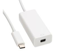 kenable USB Type C to Mini DisplayPort Adapter Cable 4K@60Hz DP Alt Mode Thunderbolt 3 Compatible White v1.2
