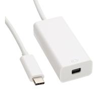 kenable USB Type C to Mini DisplayPort Adapter Cable 4K@60Hz DP Alt Mode Thunderbolt 3 Compatible White v1.2