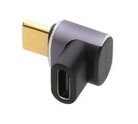 Kenable Usb4 40 Right Angle Adapter 90 270 Socket 40Gbps Usb-C Male To Female