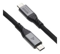 Kenable Usb4-80 Cable 80Gbps 240W 8K60 4K240 C To C Tb4 Metal Plugs Braided 0.5M