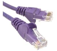 Kenable Violet Network Ethernet Rj45 Cat5E-Cca Utp Patch 26Awg Cable 0.5M