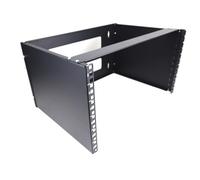 kenable Wall Mounted Patch Panel Bracket 6U for 19 inch Rack Open Frame Cabinet Flat Pack