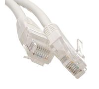 Kenable White Network Ethernet Rj45 Cat5E-Cca Utp Patch 26Awg Cable Lead 4M