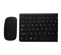 kenable CODA Wireless Mouse & Keyboard Compact for Android PC Laptop Mac Black