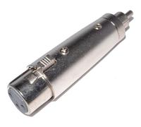 kenable XLR Female Socket to RCA Phono Plug Adapter