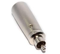 kenable XLR Male Plug Pins to RCA Phono Plug Mono Audio Adapter