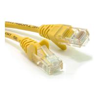 kenable Yellow Network Ethernet RJ45 Cat5E-CCA UTP PATCH 26AWG Cable Lead 15m [15 metres]