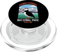 Kenai Fjords National Park US Puffin Bird Alaska PopSockets PopGrip for MagSafe