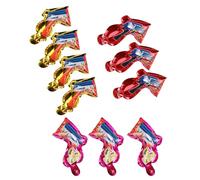 KENANLAN 10Pcs Party Confetti Poppers, Thickened Aluminum Film, Cute Design for Wedding Birthday, Easy to Carry for Christmas New Year Bars