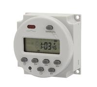 KENANLAN 7 Days, Programmable Digital Timer Switch 1~168h 5VA for Electronic Contro, Controls Lamps, Lights, Equipment, TV & Radio (5V DC)