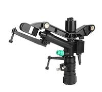 KENANLAN Adjustable Dual Nozzle Rocker Arm Nozzle Sprinkler, for Agricultural Irrigation with Semicircle to Full Circle Coverage