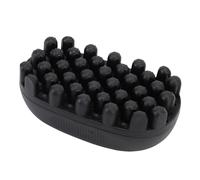 KENANLAN Afro Twist Hair Brush, Quick Easy Styling with Washable Rubber for Black Men, Carry Anywhere for Effortless Trendy Hairstyle, Soft Protection for Curly Hair and Dreadlocks (Black)