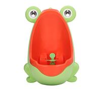 KENANLAN Boys Potty Training Urinal with Cute Animal Design, Wall Mounted, Portable Hook, Plastic, Potty Training Urinal, Funny Aiming Target, Children's Toilet Trainer (Yellow)