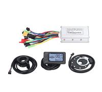 KENANLAN Brushless Motor Controller LCD Panel Kit 24V / 36V / 48V 250W 350W 17A Electric Bike Conversion Kit Sine Wave 3 Mode Brushless Motor Controller Display PAS Thumb Throttle Set