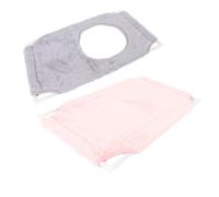 KENANLAN Double Layer Sturdy Cat Window Perch, 360 Deg View, 33lb Support, Washable Cover, Easy Install, Wool & Mesh Pads With Resting Place, Suitable For Chubby Cats (Double Layer Gray+Pink)