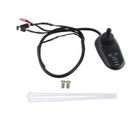 KENANLAN Electric Wheelchair Power Controller, 45A 2 Terminals with Connector Brush Joystick Controller for Electric Wheelchair DC24V, Stable Start and Variable Flow