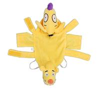 KENANLAN Funny Pet Clothes, Warm Velvet Double Headed Costume for Halloween with Prevent Hair Loss, Clean for Yorkshire Terrier Chihuahua Bulldog (L)