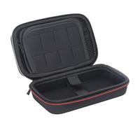 KENANLAN Game Console Carrying Case for 3DS 2DS XL Nylon Portable Game Console Hard Protective Shell Travel Case with Cartridge Slots Black