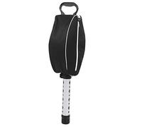 KENANLAN Golf Shag Bag, Telescopic Aluminium Tube, 32 inch Ball Shag Bag, Retriever Pick Up Holder for 80 Balls, Collector for Outdoor Sports Accessories