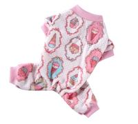 KENANLAN Halloween Theme Pet Clothes, Soft Warm Four Legged Pet Wear Winter Outfit for Dog, Stylish breathable, keeps pets cozy and fashionable indoor, outdoor, parties (S)
