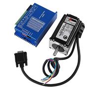 KENANLAN Hybrid Servo Driver, Nema 23 Stepper Motor 2N.m, Closed Loop Stepp Motor, Current Based Adjustment for High Speed, 32-bit DSP Chip