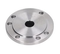 KENANLAN Lathe Parts Accessories, Chuck Face Plate 100mm, High Manganese Steel Lathe Faceplate with 6 Mounting Holes for K11 100, K12 100, K72 100 (14mm)