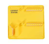 KENANLAN Lockout Tagout Station, Wall Mounted Lock Out Tag Out Kit, Lock Tag Kit Board, Safety Padlock Loto Board