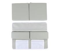 KENANLAN Non Slip Neoprene Baby Bath Kneeling Mat, Knee and Elbow Pads for Moms with Mesh Pocket, Bath Elbow Rest Pad, Convenient and Comfortable Set for A Comfortable Bathing Experience