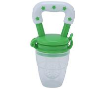 KENANLAN Silicone Food Feeder Baby Pacifier, for Infants with (Boxed Green Trumpet)