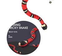 KENANLAN Smart Sensing Electronic Interactive Cat Toy, Moving Toy Snake, Simulation Animal Model for Pet Training, Surprise Your Pets with This Fun Toy