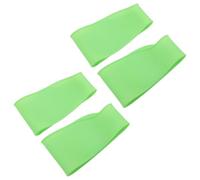 KENANLAN Soccer Shoe Lace Bands, Non-Slip Silicone Shoe Covers for Football. Lightweight and Stretchy, Comfortable Fit, Concealed Laces for Improved Security and Style (Green)