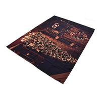 KENANLAN Soft and Lightweight Christmas Tapestry, Durable Material Gift with Fireplace Background, Widely Application for Various Needs (200 * 150cm)