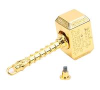 KENANLAN Toy for Breaking Bad Habits, Staying Awake, Improving Intelligence for Children, Colorful, Educational Spinning Top with Handle for Girls Aged 3 and over ((gold))