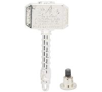 KENANLAN Toy for Breaking Bad Habits, Staying Awake, Improving Intelligence for Children, Colorful, Educational Spinning Top with Handle for Girls Aged 3 and over ((silver))