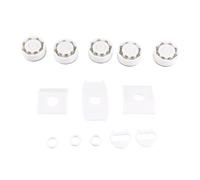 KENANLAN Vibration Damping Feet Kit 5PCS, Textured Rubber Bottom with Spring and Bearing Mechanism, Multi Angle Cushioning, Fit for A1 3D Printer, Easy Installation, Not Easy to Fall