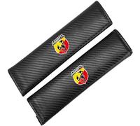 KENANS 2 Pack Seat Belt Padding for Abarth 595 Abarth 500 Abarth 124 Spider, Seat Belt Pads Car Seat Belt Cover Seat Belt Shoulder Strap Covers Comfort Harness Pads