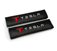 KENANS 2 Pack Seat Belt Padding for Tesla, Seat Belt Pads Car Seat Belt Cover Seat Belt Shoulder Strap Covers Comfort Harness Pads