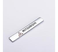 KENANS Emblem Badge Decal Logo Sticker for Mitsubishi ASX Colt Turbo Eclipse Cross Outlander Pajero Shogun, Car Emblems Decals Sticker Badge Decoration Accessories