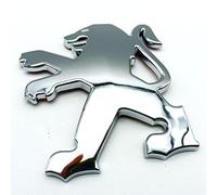 KENANS Emblem Badge Decal Logo Sticker for Peugeot Boxer, Car Emblems Decals Sticker Badge Decoration Accessories,Silver-B