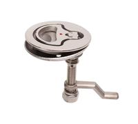 KENBT 316 Stainless Steel Boat Cam Latch Adjustable Marine Cam Latch With Back Plate Marine Ship Floor Buckle Pull,Anti-rust
