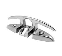 KENBT 316 Stainless Steel Boat Folding Cleat Dock Hardware Flip Up Dock Cleat Boat Hook For Docking 5/6 Inch,Anti-rust(5 inch)