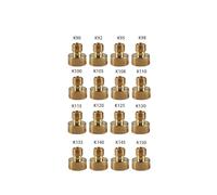 KENBT 5mm Threaded Carburetor Main Jet (16pcs/Pack) For 125cc-250cc Carburetor Injector Nozzle 1 (Set),Anti-rust
