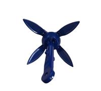 KENBT Boat Folding Grapnel Anchor Aluminu Alloy Anchor For Marine Yacht Canoe Sailboat Fishing 4 Tins Folding Anchor,Anti-rust