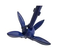 KENBT Boat Folding Grapnel Anchor Aluminum Alloy Yach Boat Accessory,Anti-rust