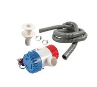 KENBT Boat Marine Pump,12V-1100GPH Bilge Pump Liquid Pump For Boat Marine Yacht Caravans,Anti-rust(1100GPH)